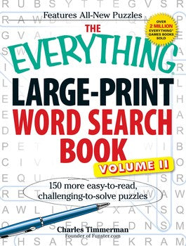 The Everything Large-Print Word Search Book Vol.2