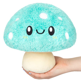 7" Mini Squishable Turquoise Mushroom