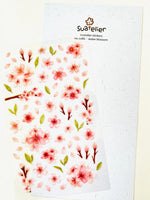 Water Blossom Flat Stickers