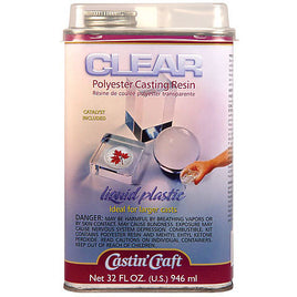 Castin' Craft Clear Polyester Casting Resin 16 oz