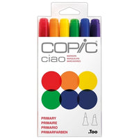 COPIC Ciao Markers: 6 Piece