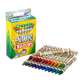 Crayola Crayons Metallic - 24