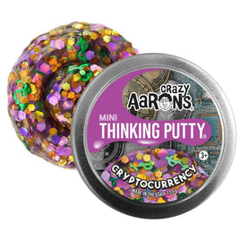 Cryptocurrency Thinking Putty Mini Tin (.47oz)