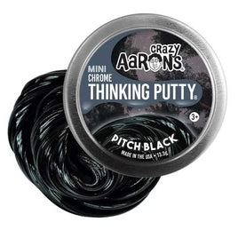 Pitch Black Thinking Putty Mini Tin (.47 oz)