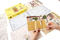 DIY Miniature Book Nook Kit - Sunshine Town