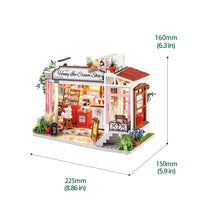 DIY Miniature Store Kit - Honey Ice Cream Shop