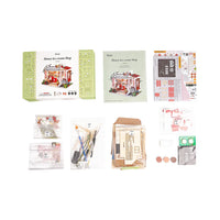 DIY Miniature Store Kit - Honey Ice Cream Shop