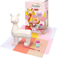 Decoupage Animals Llama