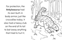 Dinosaur Book for Kids: Coloring Fun with Awesome Facts