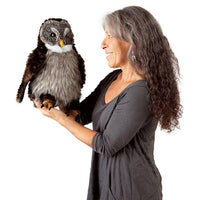 Hooting Owl Hand Puppet