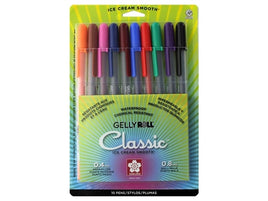 Gelly Roll Pens: 10 Piece