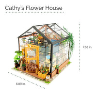 DIY Miniature  House Kit - Cathy's Flower House