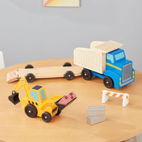 Classic Toy Dump Truck & Loader