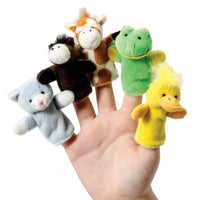 Plush Finger Puppets Assortment