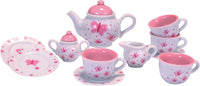 Porcelain Butterfly Tea Set