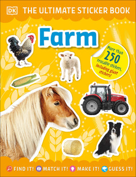 The Ultimate Sticker Book: Farm