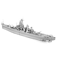 Premium Series USS Missouri (BB-63) Metal Earth Model Kit