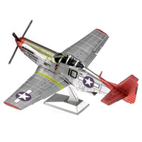 Iconx Tuskegee P-51D Metal Earth Model Kit