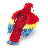 Mini Scarlet Macaw Finger Puppet