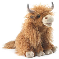 Highland Cow Hand Puppet