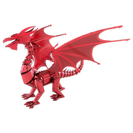 Red Dragon Metal Earth Model Kit