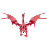 Red Dragon Metal Earth Model Kit