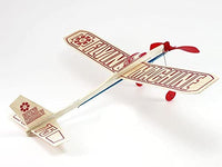 Flying Machine Balsa Airplane Rubber Band Powered Plane