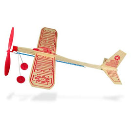 Flying Machine Balsa Airplane Rubber Band Powered Plane