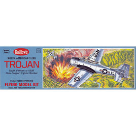 North American T28 Trojan 1/30 Scale Balsa Model Kit