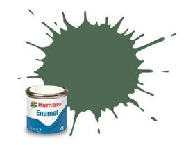 #76 Uniform Green Matt Enamel Paint 14mL / .45 oz