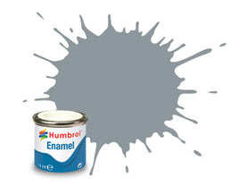 #140 Gull Grey Matt Enamel Paint 14mL / .45 oz