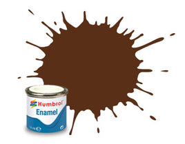 #160 German Camo Red Brown Matt Enamel Paint 14mL / .45 oz