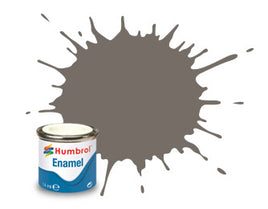 #224 Dark Slate Grey Matt Enamel Paint 14mL / .45 oz