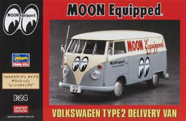 Volkswagon Type 2 Delivery Van Moon Eyes Ltd Ed (1/24 Scale) Vehicle Model Kit