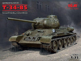 Soviet Army T-34/85 Plastic Model (1/35 Scale) Plastic Military Kit