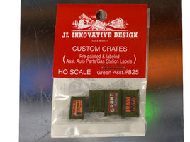 Auto Parts Crates - Green