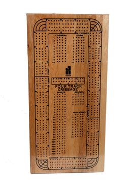 4-Track Cribbage Board