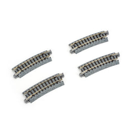 249mm 9-3/4" Radius Curve 15-Degree Unitrack (4) N Scale