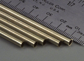 5/32 x 36 Single Round Brass Tube