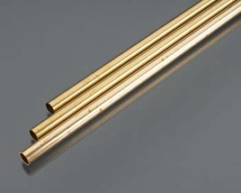 3/8 x 36" Single Round Brass Tube