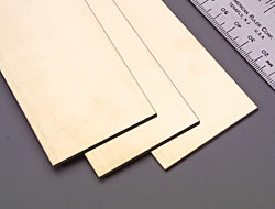 .064x2" Brass Strips