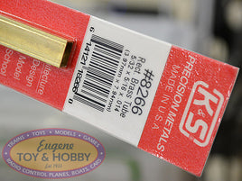 5/32" x 5/16" Rectangular Brass Tube