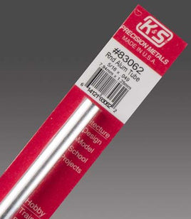 5/16" x .049" x 12" Tappable Aluminum Tube