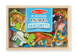 Wooden Animal Magnets