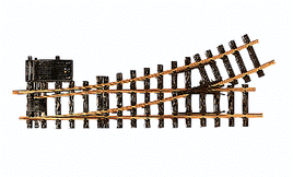 22.5 Degrees Electric Turnout - R3 Left-Hand (Diameter: 8'2" 249cm)