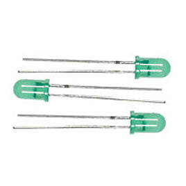 Blinker/Flasher (Green) Suberbrite Light Emiting Diodes (LEDs) - 13/64" 5mm Diameter