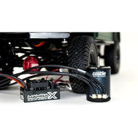 MAMBA X, 25.2V WP ESC,1406-3800Kv Sensored:Crawler (1/10 Scale)