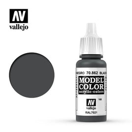 Black Grey (#168) Model Color Acrylic Paint 17mL VLJ70862