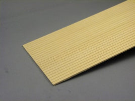 Scribed Sheathing -- 1/4" Scribing - 1/16" Thick x 24" Long pkg(2)