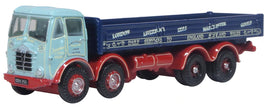 Foden FG 8 Wheel Low-Side Dropside Truck - Assembled -- Dennys Transport (blue, red)